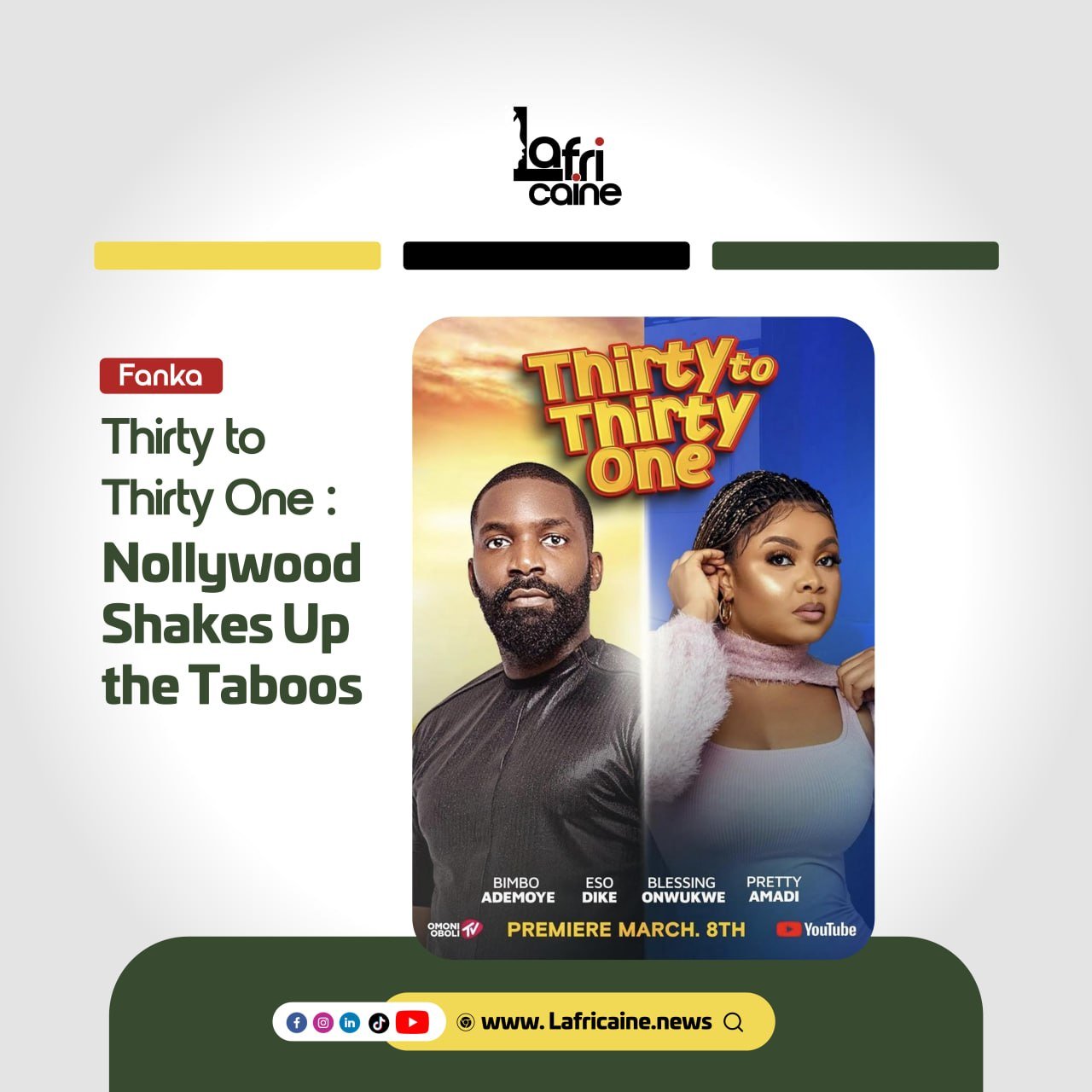 Thirty to Thirty One: Nollywood Shakes Up the Taboos