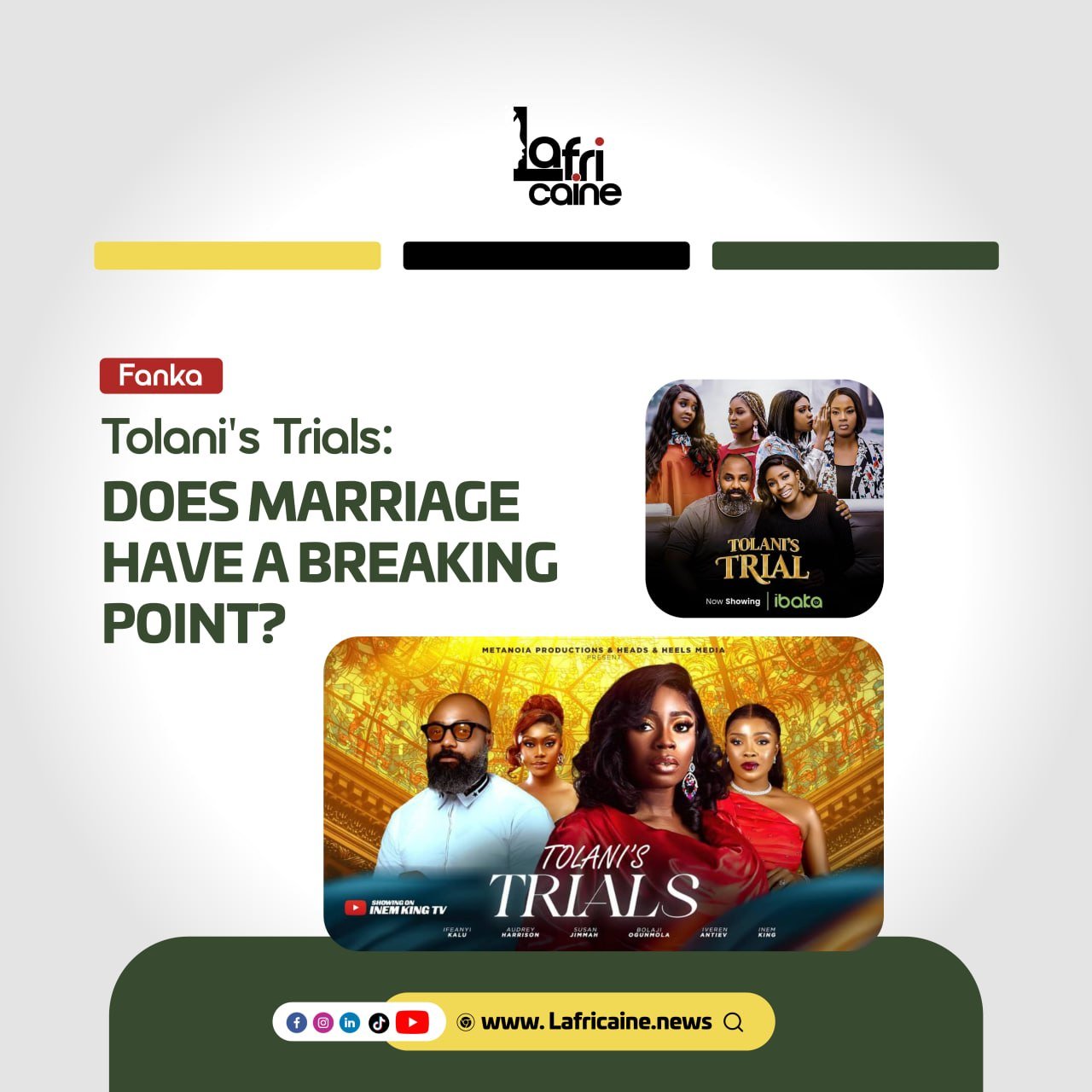 Tolani's Trials: Does Marriage Have a Breaking Point?