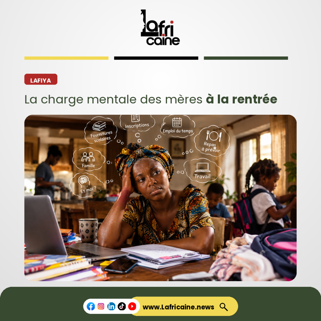 Charge mentale mères rentrée scolaire Lafiya