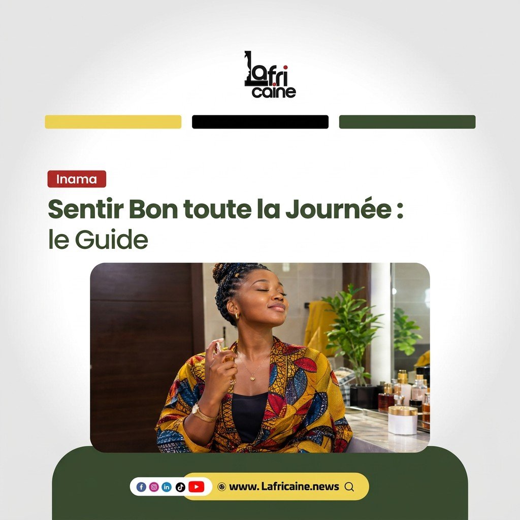 Sentir bon toute la journée astuces Inama Lafricaine